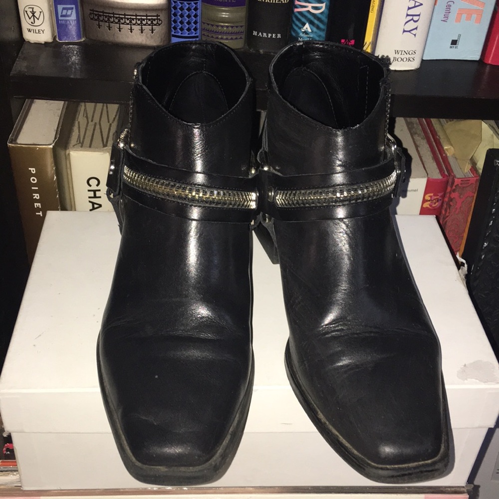 Zara Moto Ankle Boots